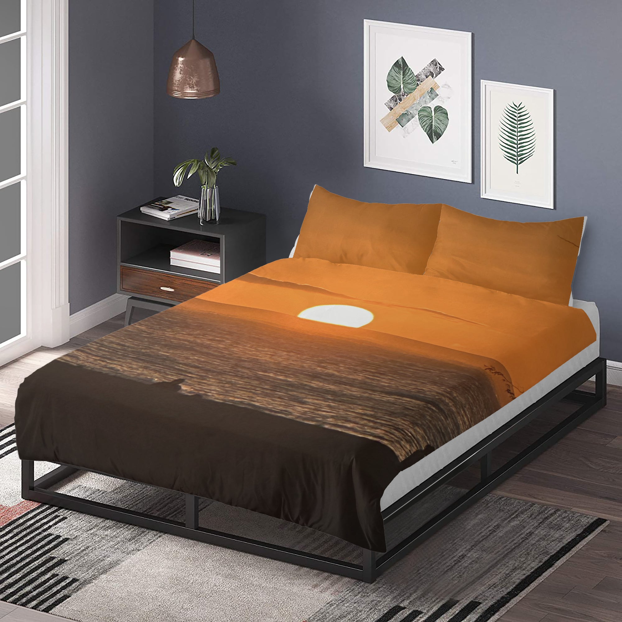291. 3in1 Polyester Bedding Set