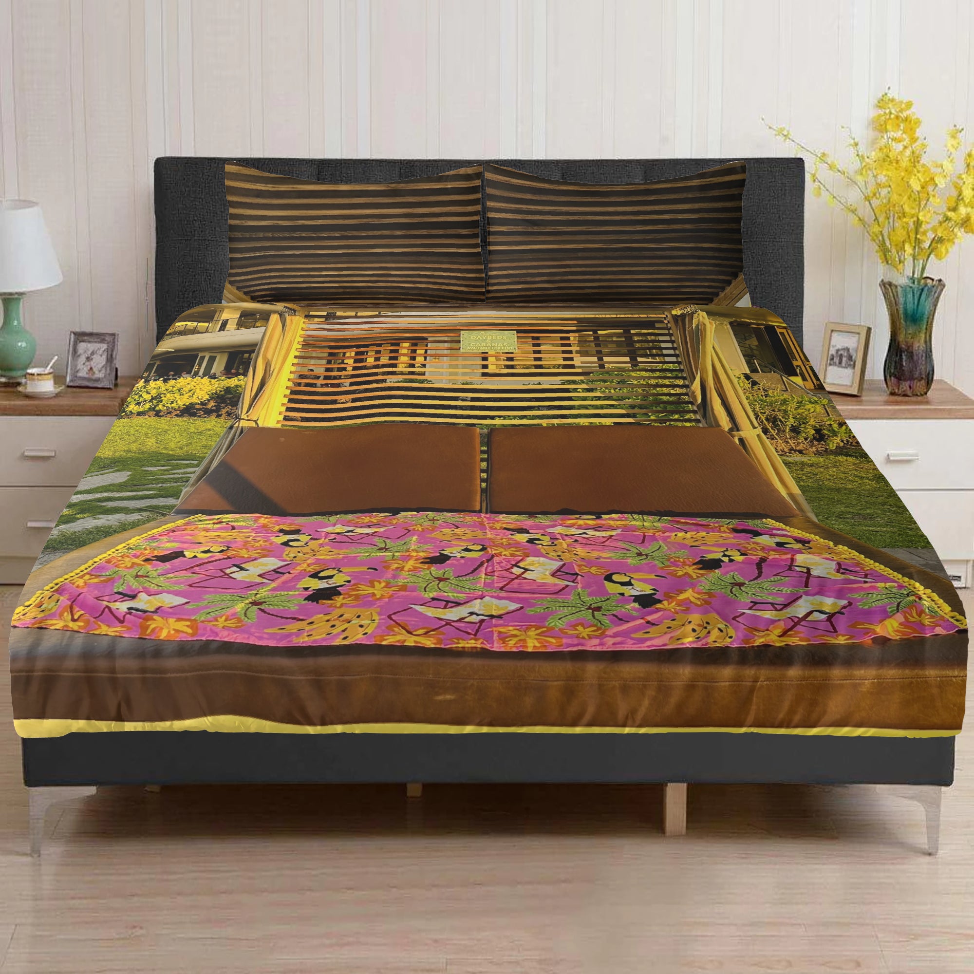 291. 3in1 Polyester Bedding Set