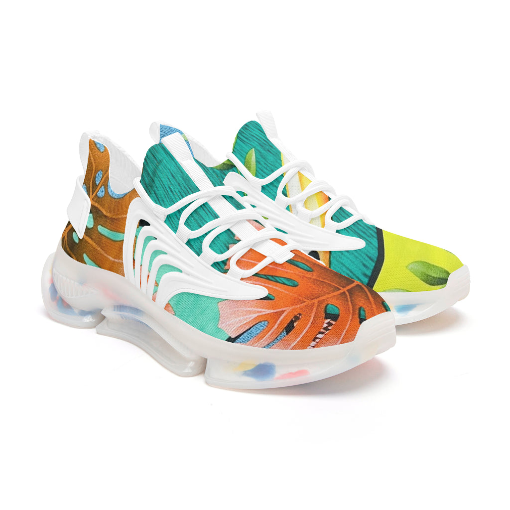 353. Wings Style Bounce Mesh Knit Sneakers