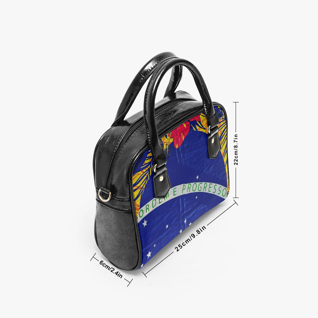 287. Casual Leather Saddle Bag