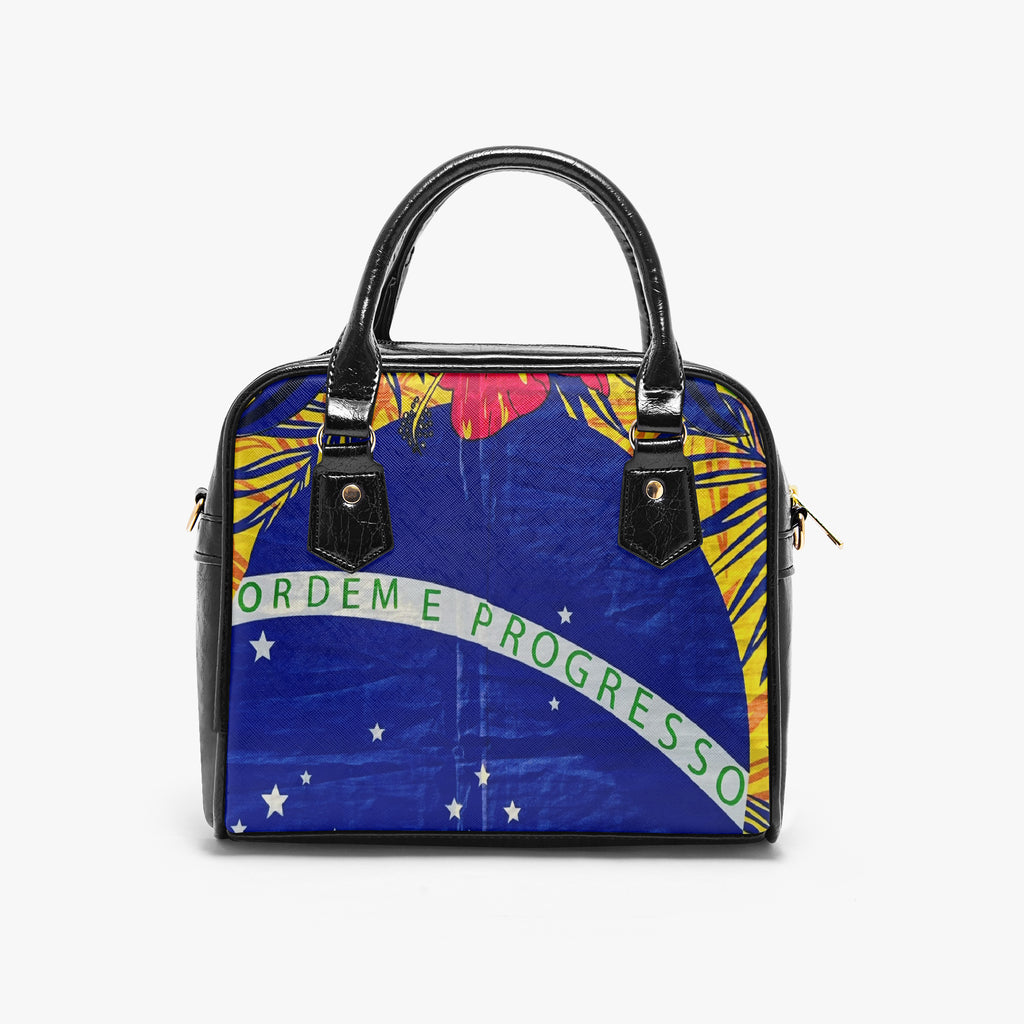 287. Casual Leather Saddle Bag