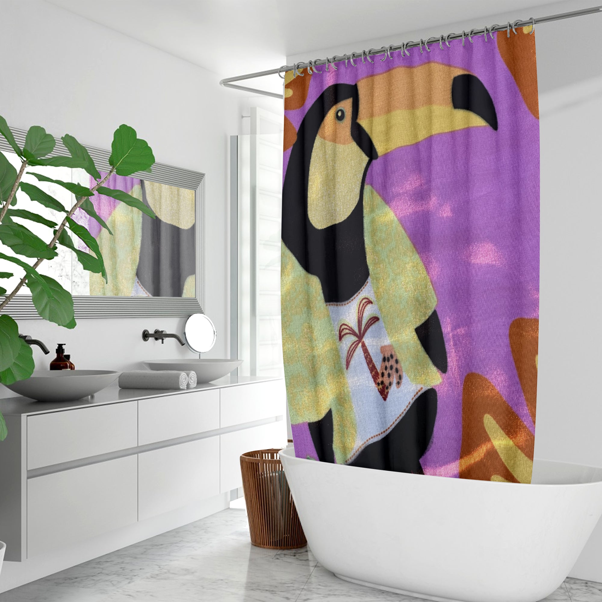 171. Quick-drying Shower Curtain