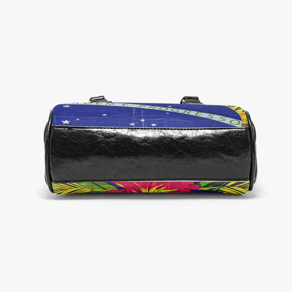 287. Casual Leather Saddle Bag