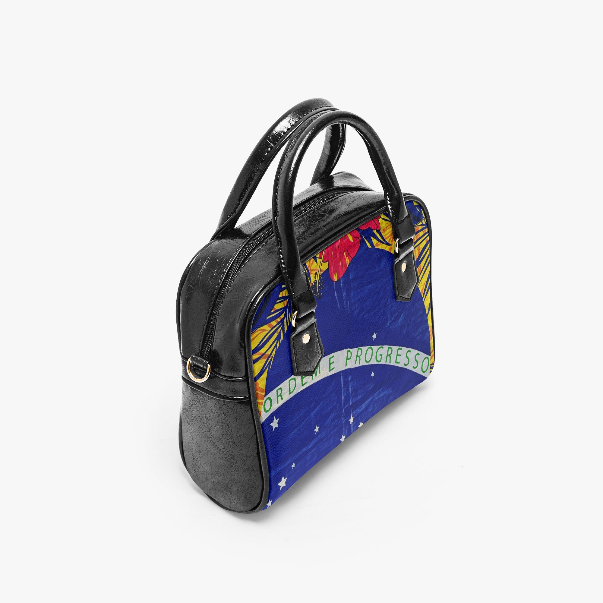 287. Casual Leather Saddle Bag