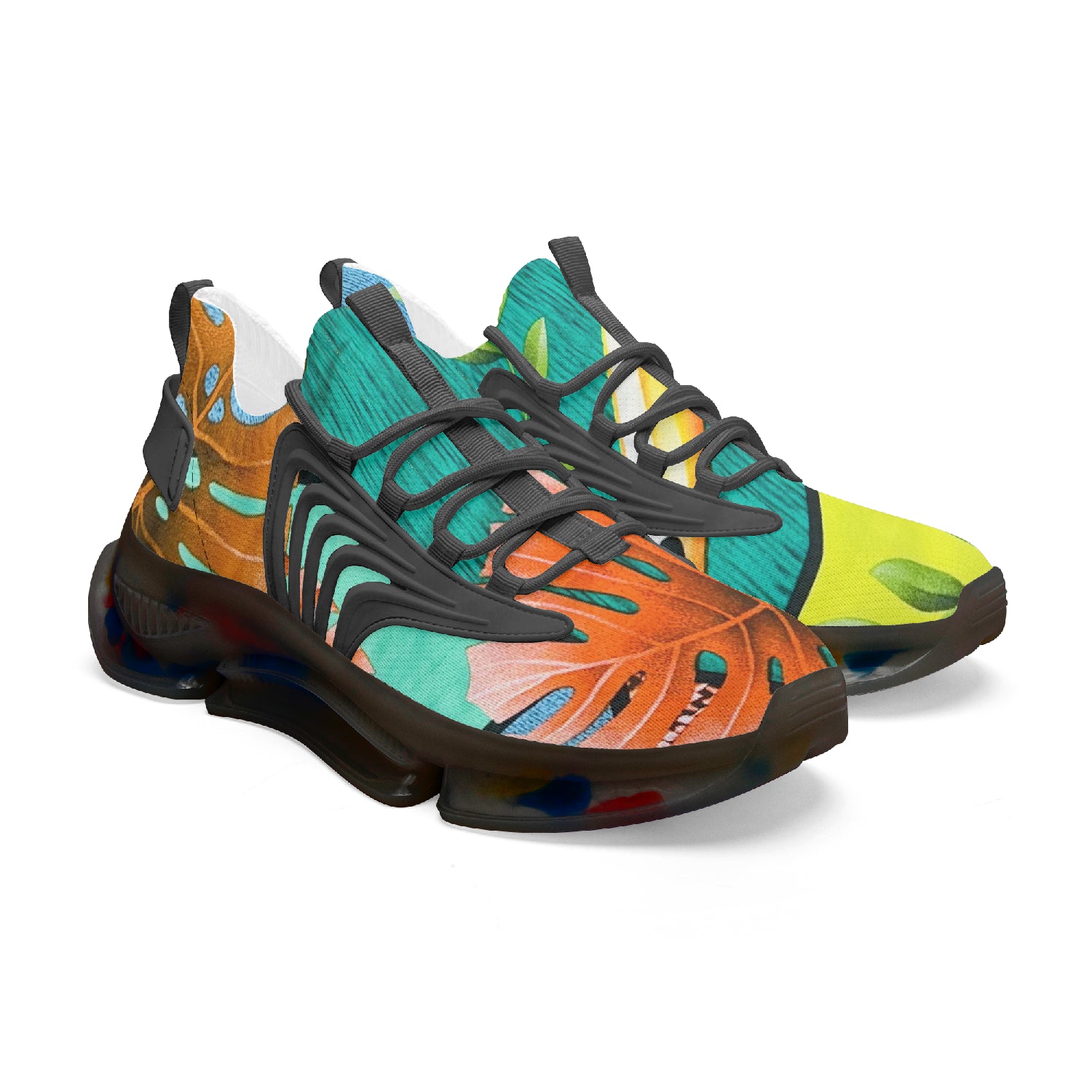 353. Wings Style Bounce Mesh Knit Sneakers