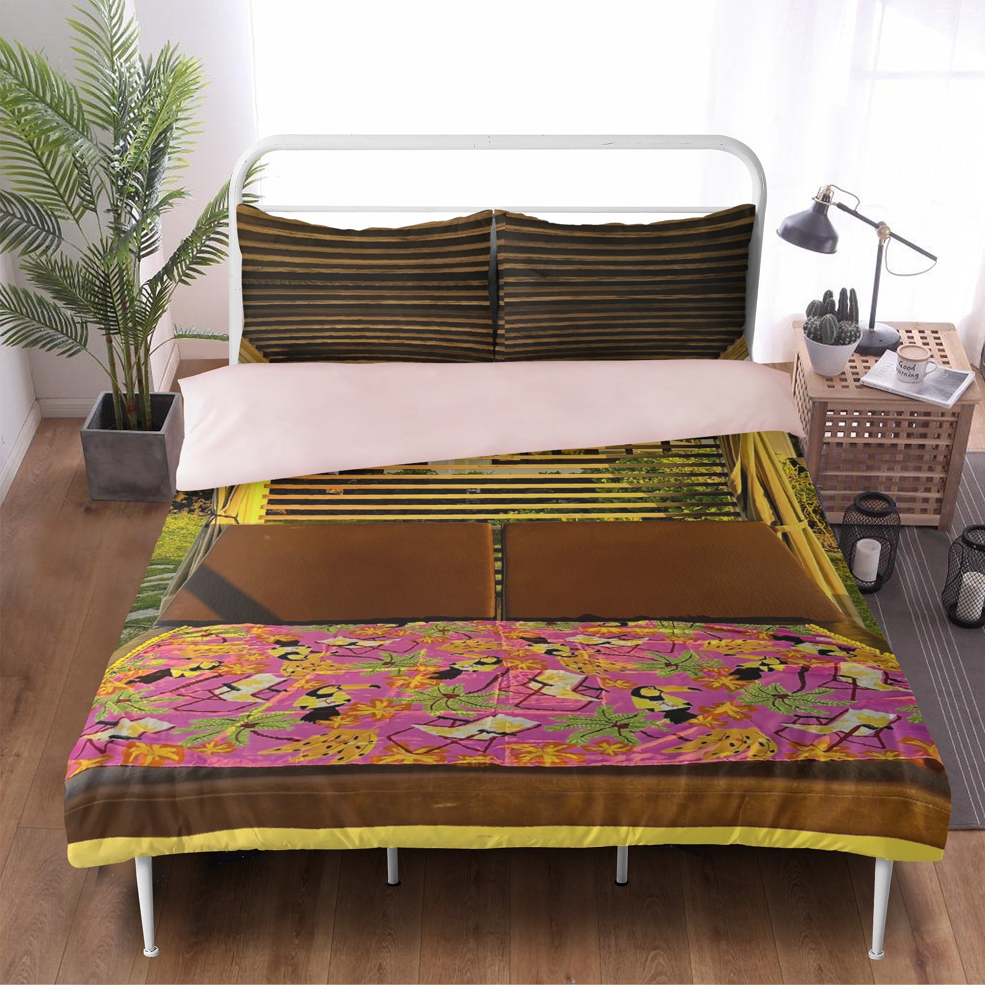 291. 3in1 Polyester Bedding Set