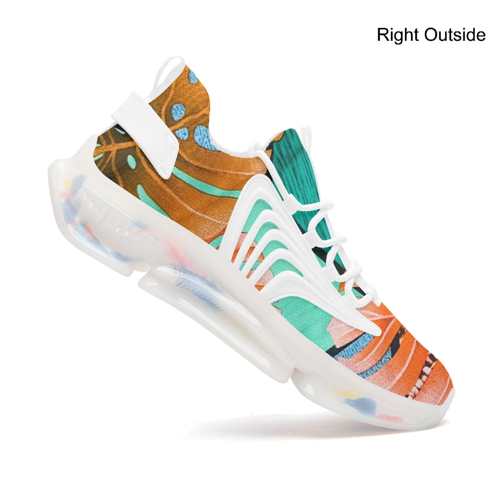 353. Wings Style Bounce Mesh Knit Sneakers